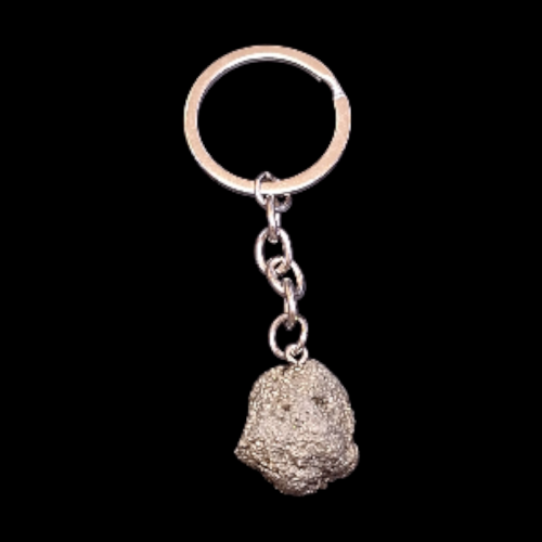 ميدالية حجر معدن البيريت خام طبيعي