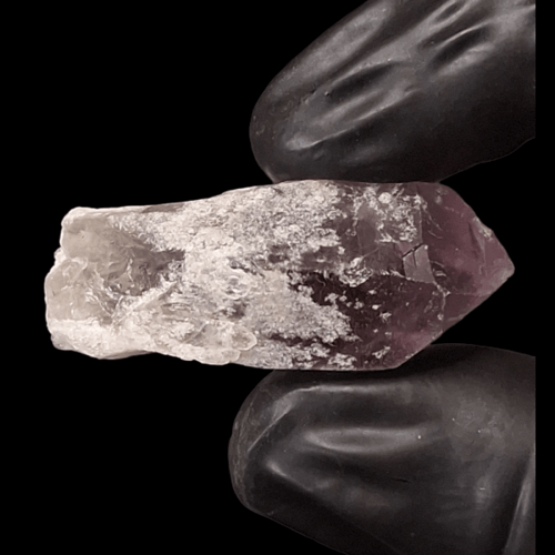 حجر جمشت بلور خام طبيعي تحفة للاقناء او الاهداء