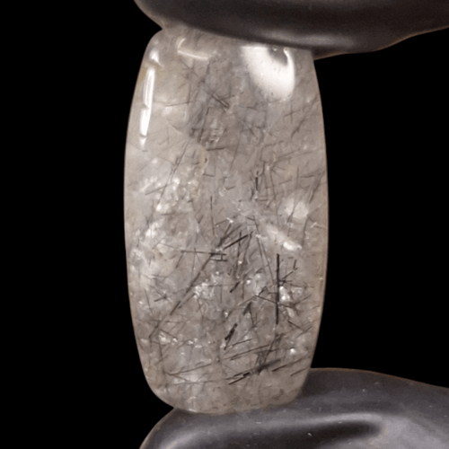 حجر روتيل كوارتز طبيعي