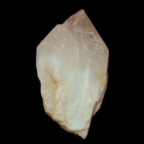 بلورتين متشابكة من حجر الكوارتز خام طبيعي تحفة للإ...