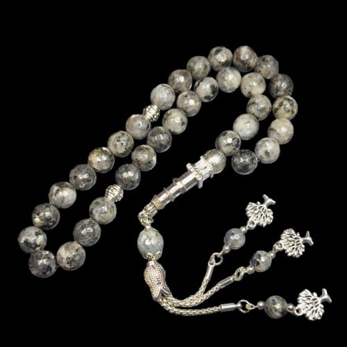 سبحة حجرية كركوشه معدنية