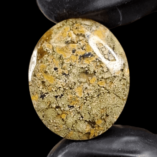 حجر عقيق طحلبي طبيعي