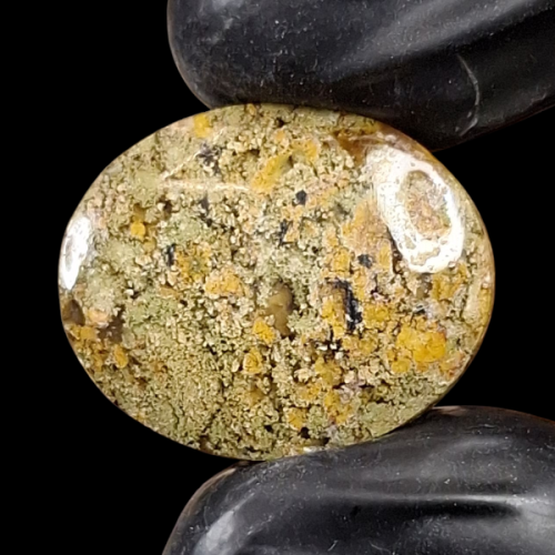 حجر عقيق طحلبي طبيعي