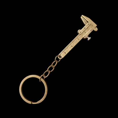 كليبر أداة قياس الأحجار على شكل ميدالية معدنية