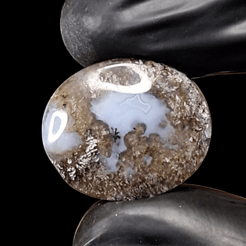 حجر عقيق لوحة فنية رائعة العقيق الطحلبي الطبيعي