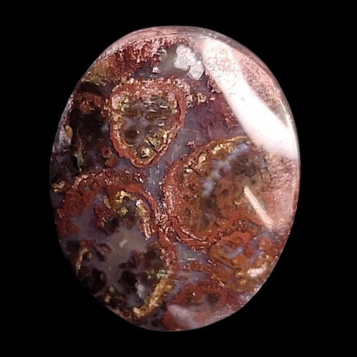 حجر عقيق بتشكيل رائع طبيعي