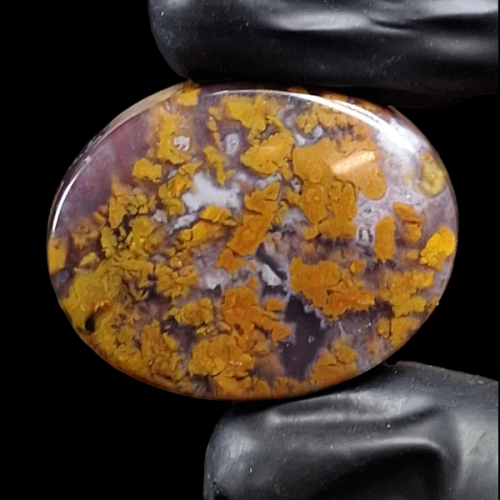 حجر عقيق طحلبي طبيعي