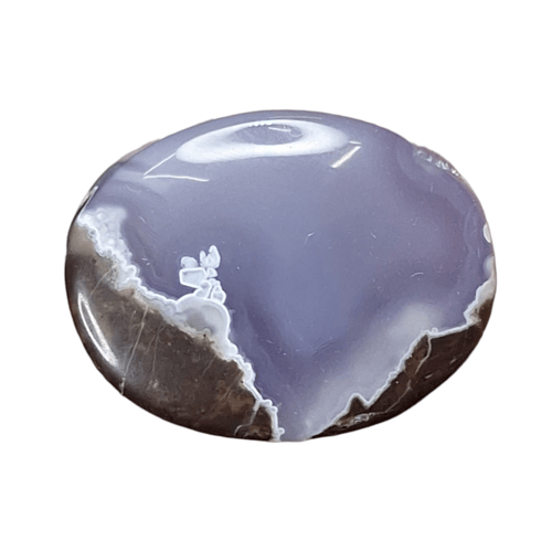 حجر عقيق خرائطي طبيعي