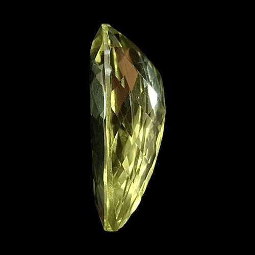 حجر سترين طبيعي مفحوص و موثق بشهادة مختبر