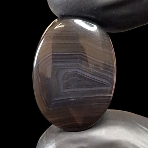 حجر عقيق جزع تمري طبيعي