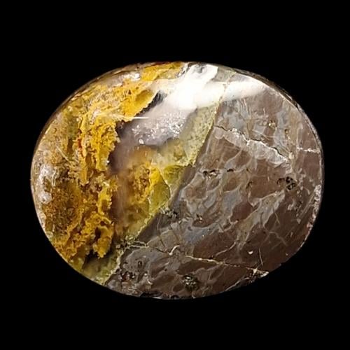 حجر عقيق خرائطي طبيعي