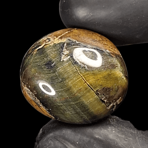 حجر عين النمر طبيعي تحفة للاقتناء او الاهداء