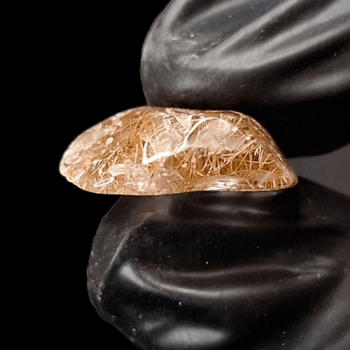 حجر سجنتك كوارتز جولدن روتايل خام طبيعي