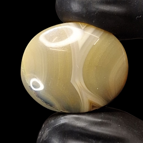 حجر عقيق جزع طبيعي