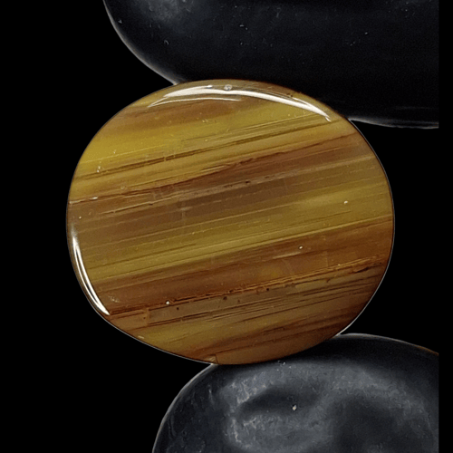 حجر عقيق كلر باند طبيعي