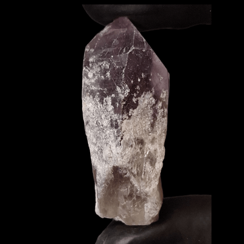 حجر جمشت بلور خام طبيعي تحفة للاقناء او الاهداء