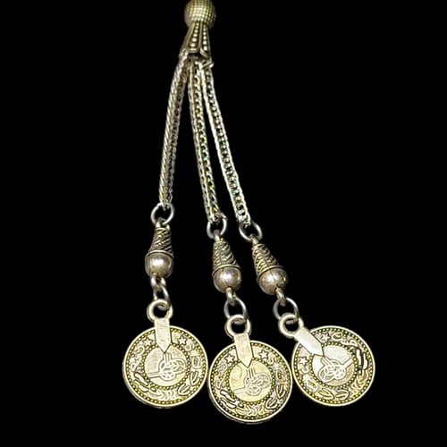 سبحة من خشب الكوك مع الكركوشه معدنية