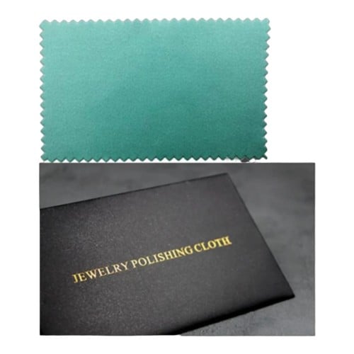 قطعة تنظيف وتلميع المجوهرات الفضة والذهب