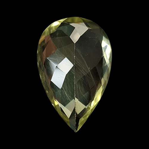 حجر سترين طبيعي مفحوص و موثق بشهادة مختبر