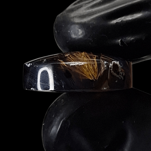 حجر عقيق مسماري خامة فاخرة طبيعي