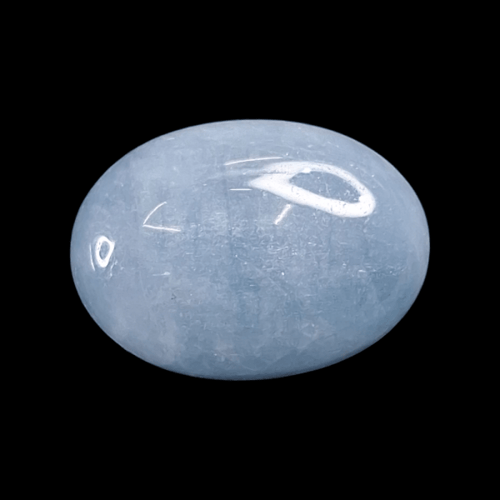 حجر اكوامارين طبيعي مفحوص و موثق بشهادة مختبر