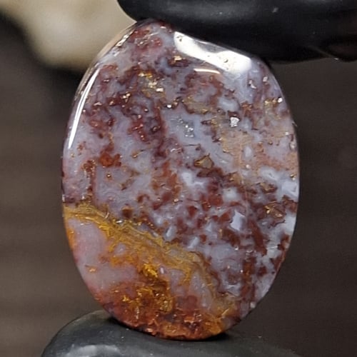 حجر عقيق طحلبي طبيعي