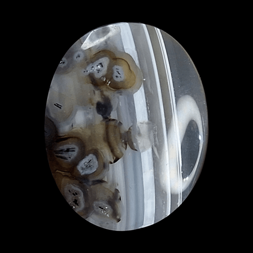 روائع من عقيق بتداخل الالوان طبيعي