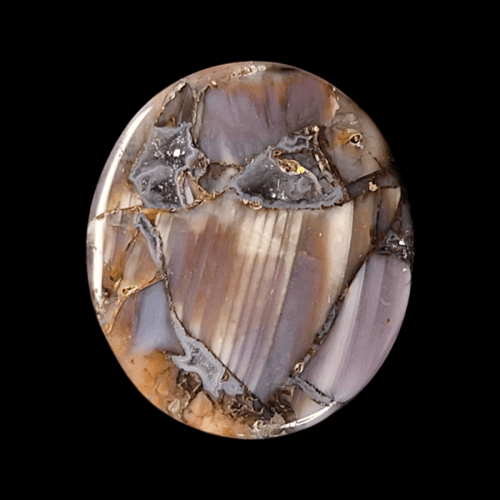 حجر العقيق متعدد الألوان