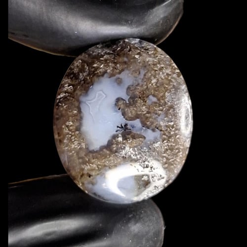 حجر عقيق لوحة فنية رائعة العقيق الطحلبي الطبيعي