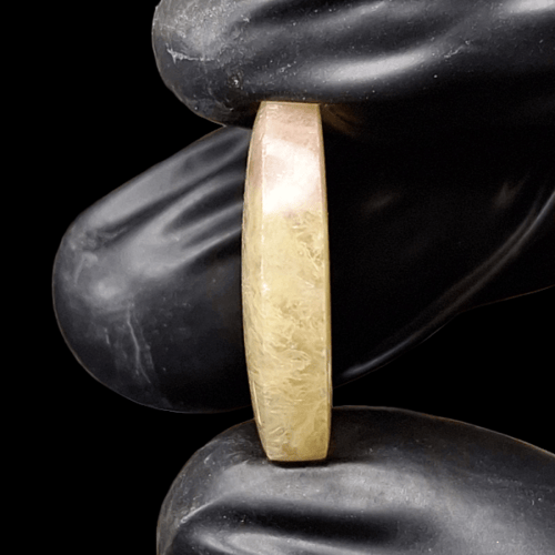 حجر عقيق طبيعي طحلبي مشجر