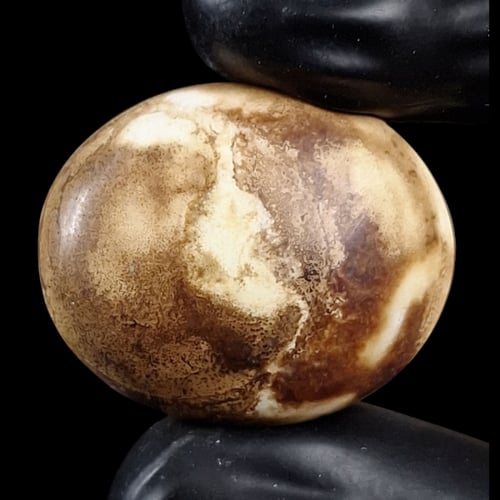 حجر عقيق بافوري مصور طبيعي