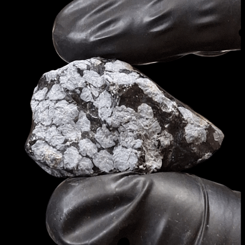 حجر سنو فيلك اوبسيدان خام طبيعي