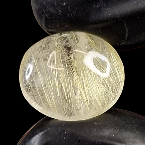 حجر سجنتك كوارتز جولدن روتايل طبيعي