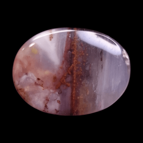 حجر العقيق المزعفر متعدد الألوان