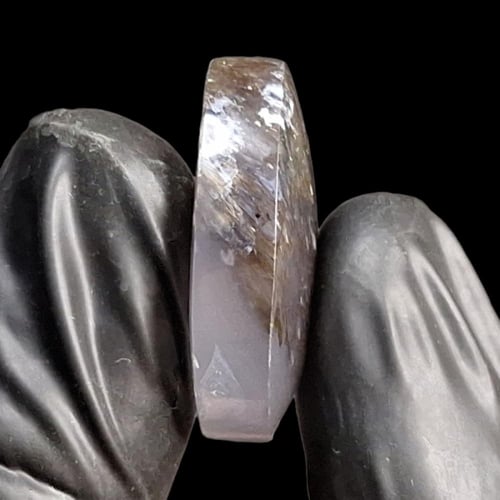 حجر عقيق مسماري يماني لوحة تشكيلية طبيعية