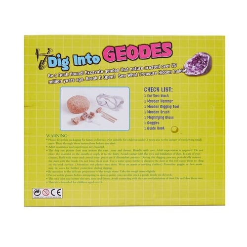 لعبة البحث والتنقيب عن الأحجار الجيود