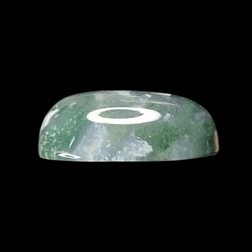 حجر عقيق طحلبي طبيعي