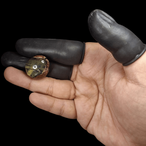 حجر عين النمر طبيعي تحفة للاقتناء او الاهداء