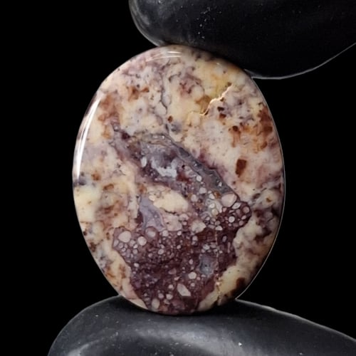 حجر عقيق جزع مصور طبيعي