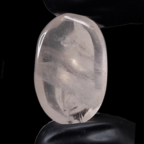 حجر روز كوارتز طبيعي مفحوص و موثق بشهادة مختبر