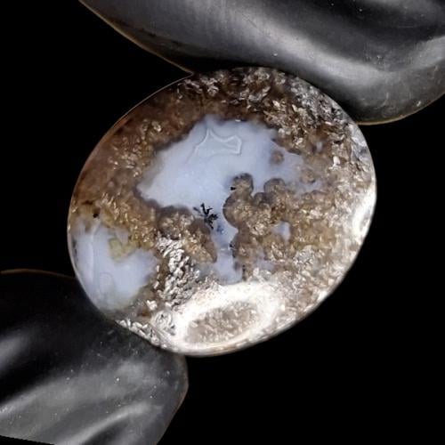 حجر عقيق لوحة فنية رائعة العقيق الطحلبي الطبيعي