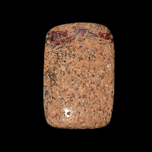 حجر بولدر اوبال طبيعي مفحوص و موثق بشهادة مختبر