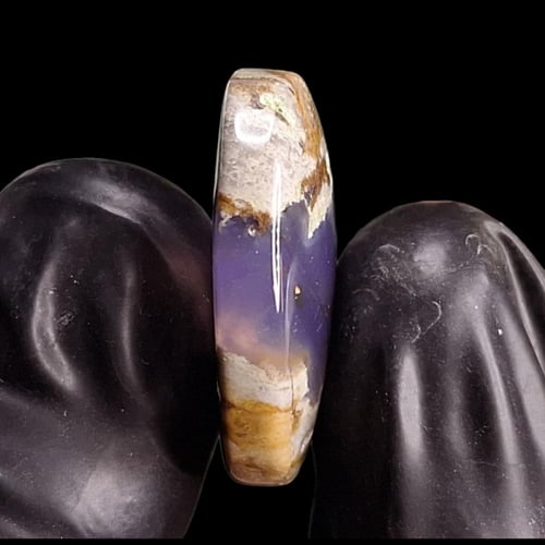 حجر عقيق خرائطي يماني طبيعي مفحوص و موثق بشهادة مخ...