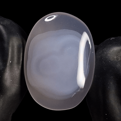 حجر عقيق سماوي يماني طبيعي