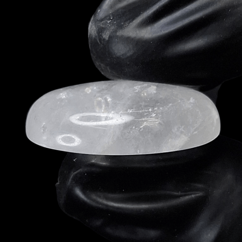 حجر الدر روك كوارتز طبيعي