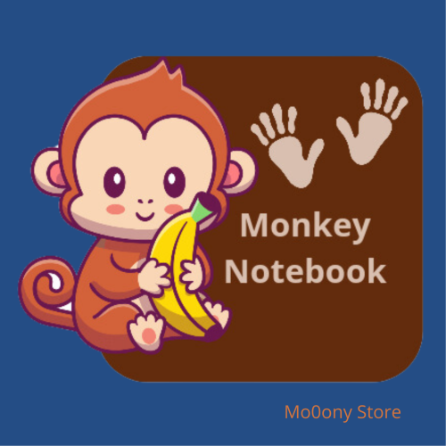 Monkey Notebook قابل للطباعه