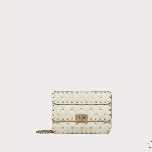 SMALL NAPPA ROCKSTUD SPIKE BAG