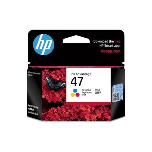 خرطوشة الحبر الأصلية ثلاثية الألوان اتش بي 47 (6ZD...