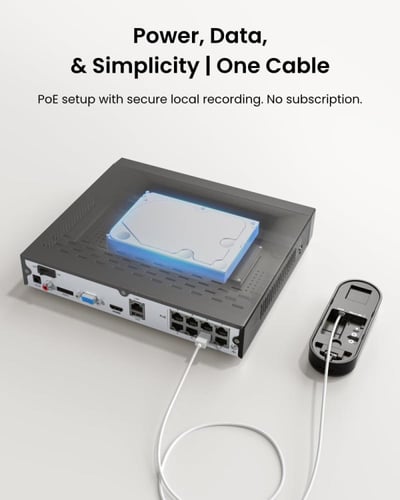 كاميرا جرس الباب بالفيديو من ريولينك بتقنية PoE –...