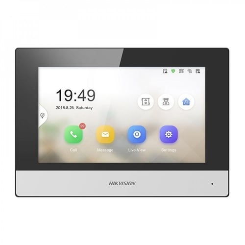 انتركم Hikvision داخلي مع كاميرا ملونة DS-KIS602 م...